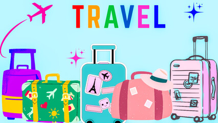 Illustration idea for social media header or campaign, with the theme of travel © Ndaru Anuradha 