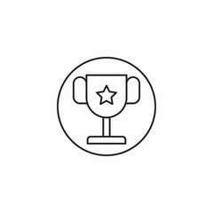 award network champion icon sign vector
