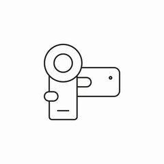 camera record party icon sign vector