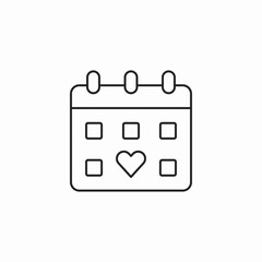 event calendar icon sign vector