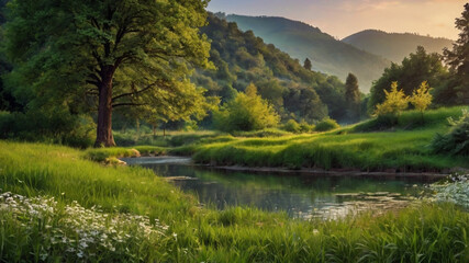 Fototapeta premium view panorama