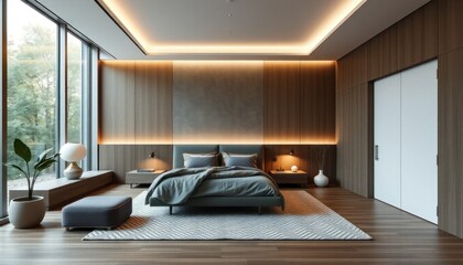 Modern Bedroom Interior