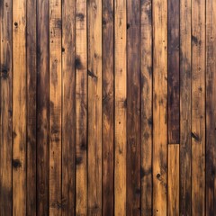 Dark Brown Vertical Wooden Plank Texture Background
