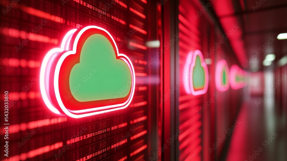 Poster The use of green energy icons and data centers in cloud computing leads to a range of environmental benefits