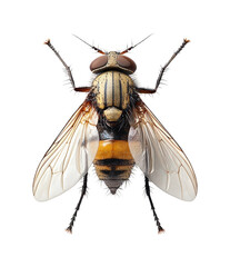 Insect fly specimen clear isolated on transparent background