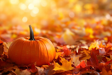 Thanksgiving Inspired Design Featuring Pumpkin and Fall Colors