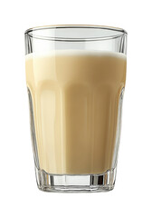 Refreshing milk drink in glass cozy kitchen beverage isolated on transparent background