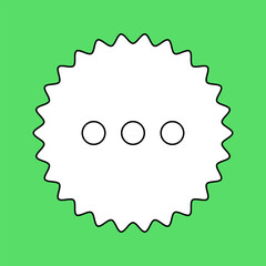 Chat Message Line Icon Set. Speech Bubble, Dialogue, chatting box, message box Talk chat thin conversation dialog symbols. Thinking sign symbol. Communication, Discussion and Text Box frame.