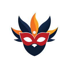 Venetian Masquerade Mask Vector