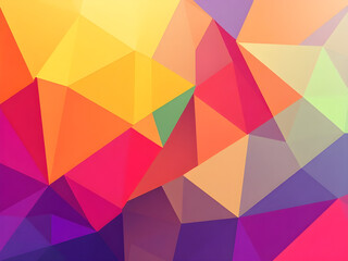 colorful abstract art background with geometric shapes
