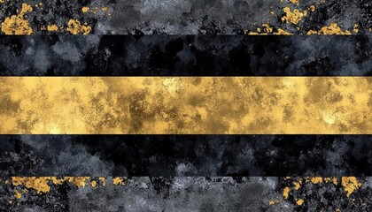 Abstract design with dark and gold horizontal stripes