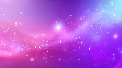 Obraz premium Abstract, swirling, vibrant, pink, purple, and pastel color background with glittery particles