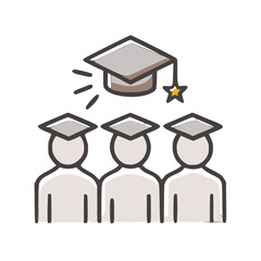 graduation cap and diploma