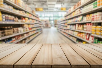 Ad graphics for grocery store aisles and products for promotional activities