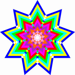 abstract background with stars