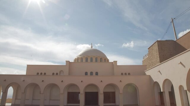 church of santa cruz in Oran. Algeria