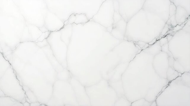 Elegant white marble texture with natural veining for interior design