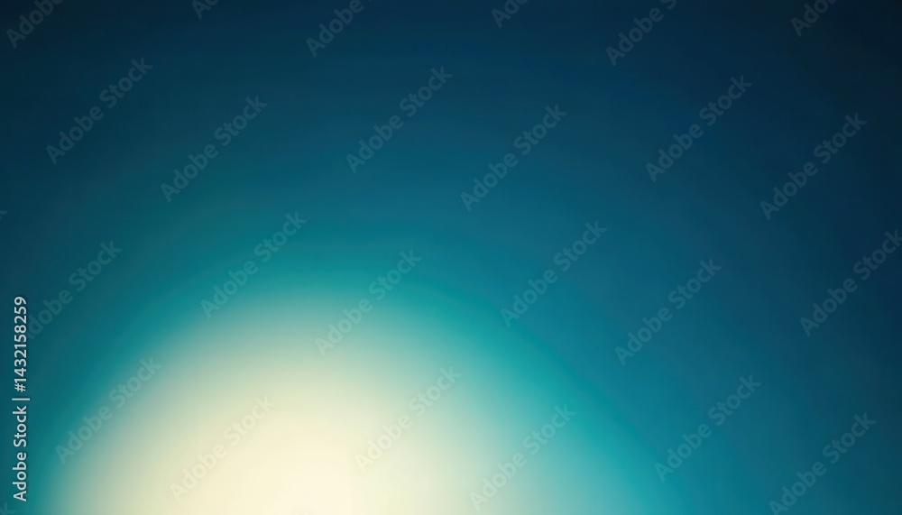 Aufkleber abstract blurred gradient background. soft transition from dark teal to light yellow-white. a diffus