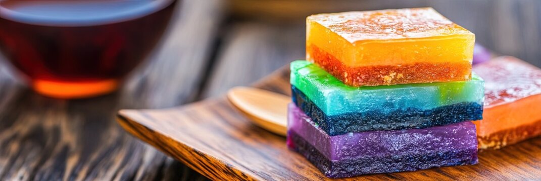 delicious kueh lapis 