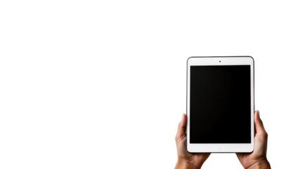 背景透過タブレット