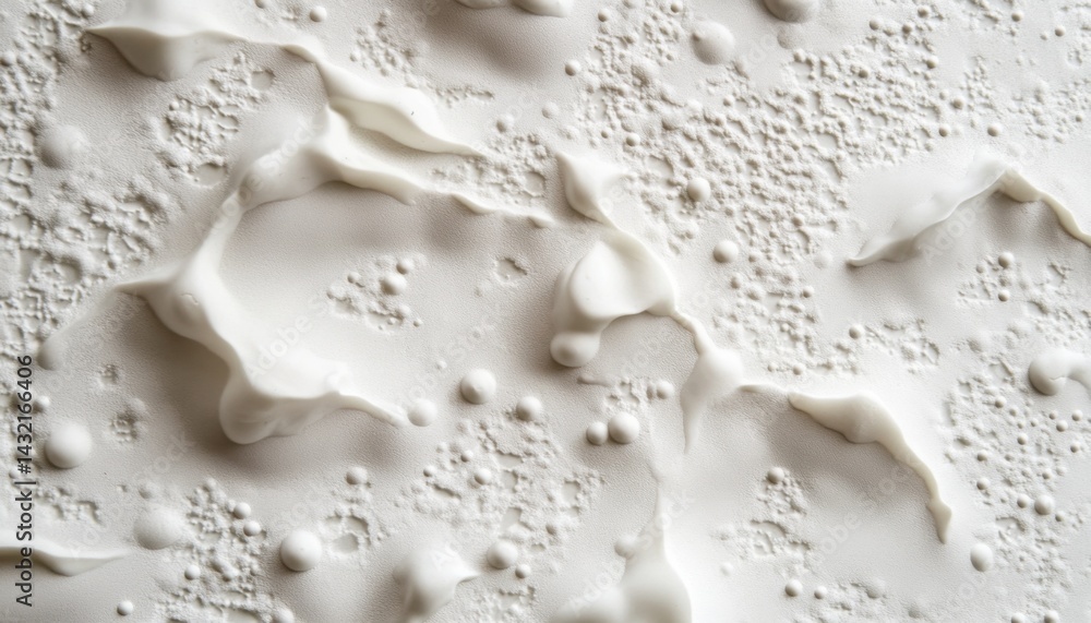 Aufkleber abstract white textured surface with flowing lines and subtle circles