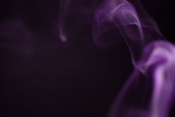 Close up shot of smoke abstract as background