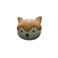 3d, design, illustration, animal, art, toy, vector, cartoon, background, cute, model, render, isolated, concept, realistic, birthday, collection, party, decoration, set, nature, modern, icon, happy