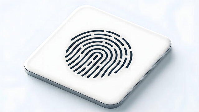 Fingerprint scan vector biometric security