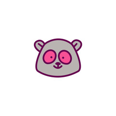 Animal cartoon design vector illustration