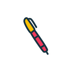 Pen icon design vector illustration