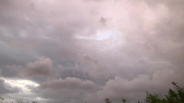 time lapse clouds
