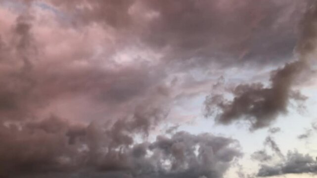 storm clouds timelapse