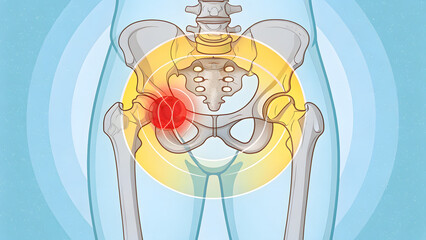 Light blue transparent style close hip