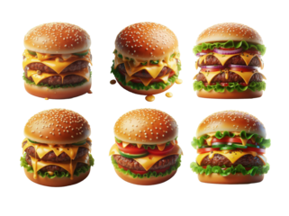 Burgers galore a cheesy delight