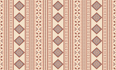 Southwest Native seamless pattern ethnic tribal Aztec geometric Navajo Native American fabric colorful design vector for textile print