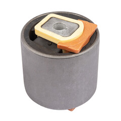 Set of car suspension silent blocks. Spare parts of the chassis of the car.