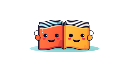 Playful and Charming Logo Design for Bookmark Store or Company Usage