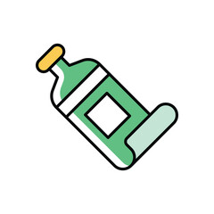 paint tube Icon vector stock illustration