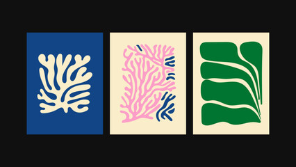 3-piece poster collection in psychedelic, 90s retro groove style. Bold, swirling patterns and vibrant florals, perfect for injecting personality into home interiors, cafés, restaurants