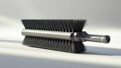 Industrial Wire Brush with Metal Handle - Cleaning Tool