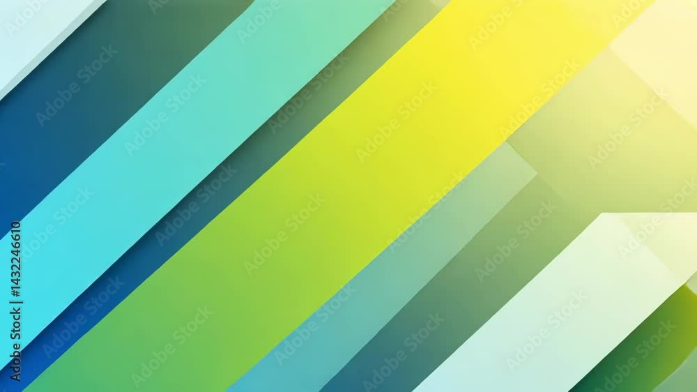 Aufkleber abstract geometric background with colorful gradients and dynamic shapes for modern design, technolo