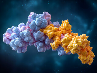 3D Render of Protein Complex