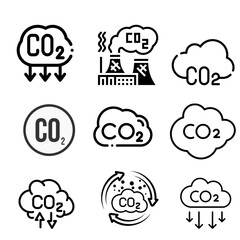 Carbon dioxide molecule illustration, symbolizing greenhouse gas, environment, emissions, climate change, air pollution, and atmospheric science.