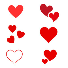 A red heart symbol representing love, care, passion, romance, affection, emotion, kindness, and heartfelt human connection.