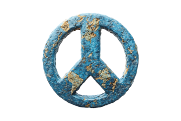 World Peace Day isolated on transparent background
