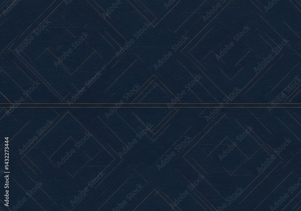 Poster repeating visual pattern resembling textured woven textile material specifically denim incorporated 