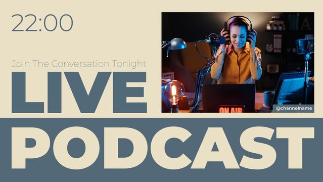 Live Podcast Slide / Wide