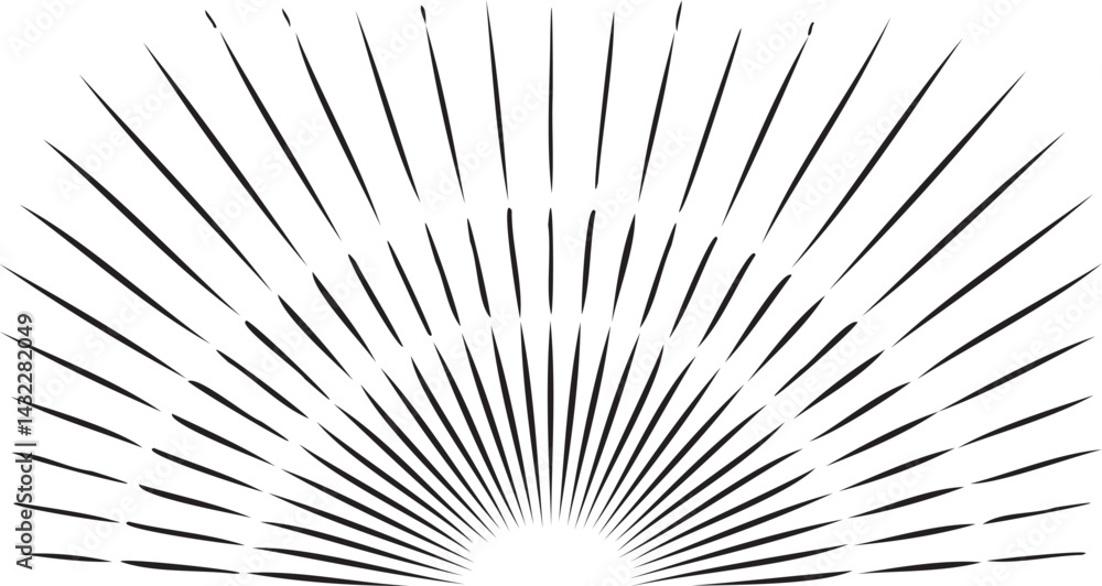 Poster circular starburst explosion texture. distressed uneven grunge background. abstract vector illustrat