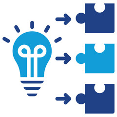 Problem Solving Dual Tone Icon