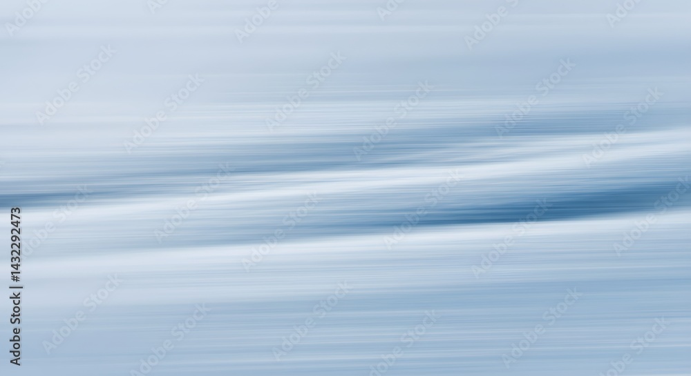 Poster abstract blurred light blue and white background with horizontal lines and soft gradient effect desi